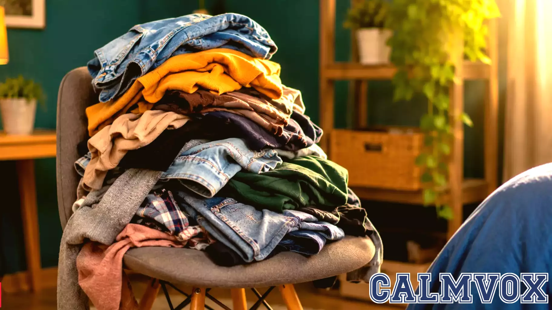 Psychology says people who keep clothes on a chair aren't untidy, they may be creating a practical middle