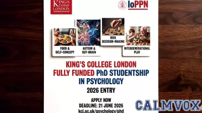 King’s College London is Offering Fully Funded PhD Studentship in Psychology for 2026 Entry